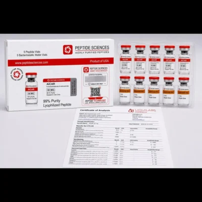 Peptide Sciences AICAR 50 MG (5 Flakon + 5 Solüsyon)