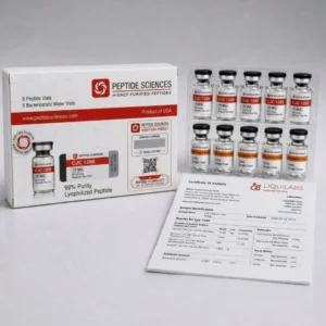 Peptide Sciences CJC-1295 No DAC 10 MG (5 Flakon + 5 Solüsyon)