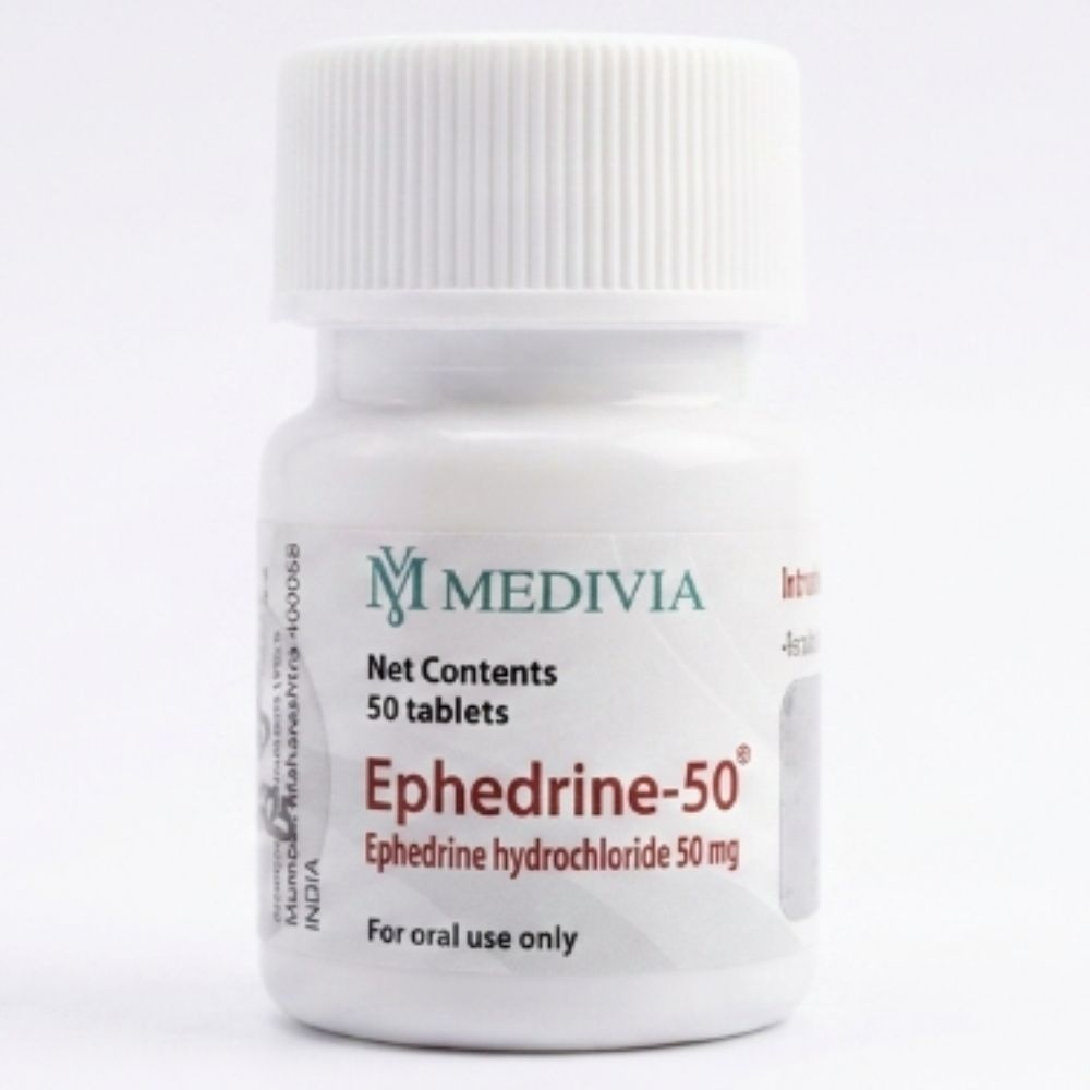 Medivia Pharma Efedrin 50 Mg 50 Tablet