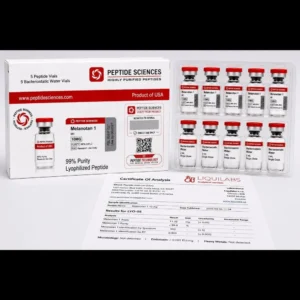 Peptide Sciences Melanotan 1 10 MG (5 Flakon + 5 Solüsyon)