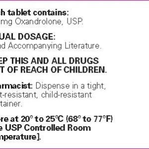 Overdose Pharma Oxandrolone 10 MG 100 Tablet