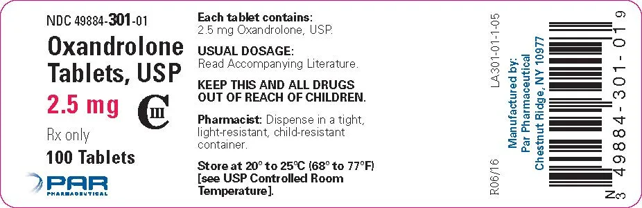 Overdose Pharma Oxandrolone 10 MG 100 Tablet