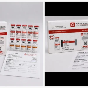 Peptide Sciences Hexarelin + TB-500 Mix (5 Flakon + 5 Solüsyon)