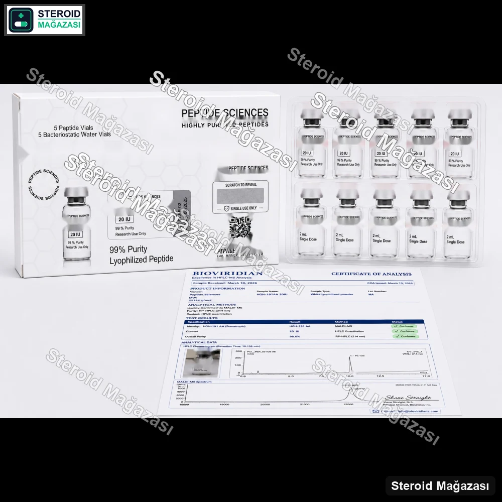 Peptide Sciences Somatropin 100 IU