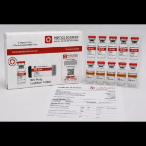 Peptide Sciences TB-500 5 MG (5 Flakon + 5 Solüsyon)